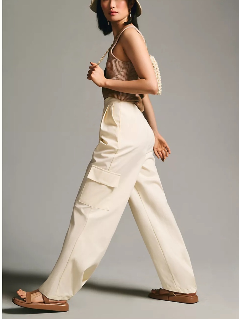 NWT Anthropologie Du Paradis Utility Chino Pants Size 8